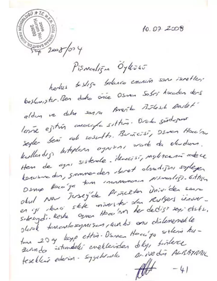 Nedim Albayrak / Genel İngilizce